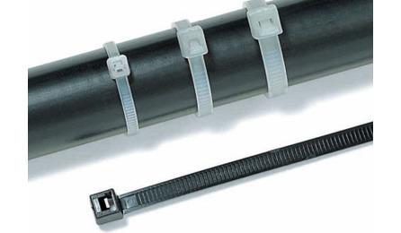 ABRACADEIRA DE NYLON PARA AMARRACAO DE CABOS, COMPRIMENTO DE 390 X *4,6* MM