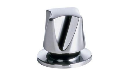 Foto do insumo SINAPI 36801 — ACABAMENTO DE METAL CROMADO PARA REGISTRO PEQUENO, DE PAREDE, 1/2" OU 3/4"