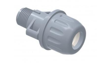 Foto do insumo SINAPI 62 — ADAPTADOR DE COMPRESSAO EM POLIPROPILENO (PP), PARA TUBO EM PEAD, 32 MM X 1", PA