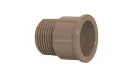 Foto do insumo SINAPI 65 — ADAPTADOR PVC SOLDAVEL CURTO COM BOLSA E ROSCA, 25 MM X 3/4", PARA AGUA FRIA