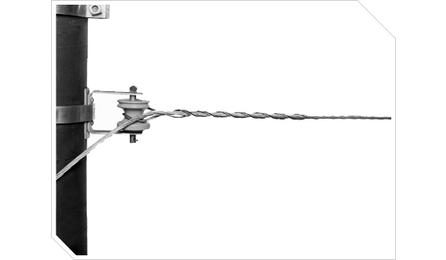 Foto do insumo SINAPI 11275 — ALCA PREFORMADA DE SERVICO, EM ACO GALVANIZADO, PARA CONDUTORES DE ALUMINIO AWG 