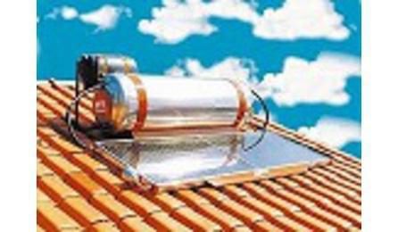 Foto do insumo SINAPI 34469 — AQUECEDOR SOLAR COM RESERVATORIO TERMICO DE 1000 L E *5* PLACAS COLETORAS DE *2,