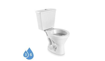 Foto do insumo SINAPI 10422 — BACIA SANITARIA (VASO) COM CAIXA ACOPLADA, SIFAO APARENTE, DE LOUCA BRANCA (SEM 