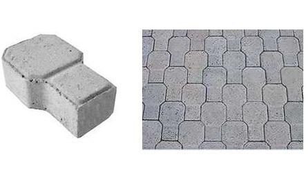 Foto do insumo SINAPI 695 — BLOQUETE/PISO INTERTRAVADO DE CONCRETO - MODELO RAQUETE, *22 X 13,5* CM, E = 6 C