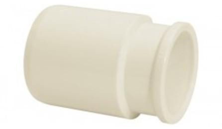 Foto do insumo SINAPI 20086 — BUCHA DE REDUCAO DE PVC, SOLDAVEL, LONGA, 50 X 40 MM, PARA ESGOTO PREDIAL