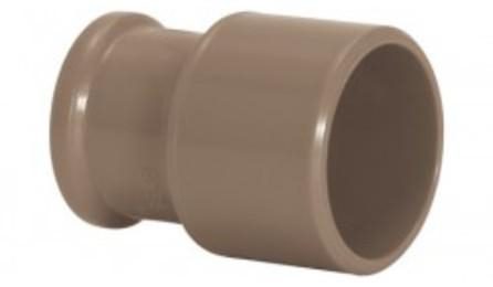 Foto do insumo SINAPI 813 — BUCHA DE REDUCAO DE PVC, SOLDAVEL, LONGA, COM 50 X 25 MM, PARA AGUA FRIA PREDIAL