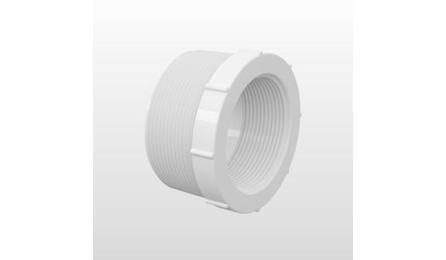 Foto do insumo SINAPI 796 — BUCHA DE REDUCAO PVC, ROSCAVEL, 1 1/2" X 3/4"