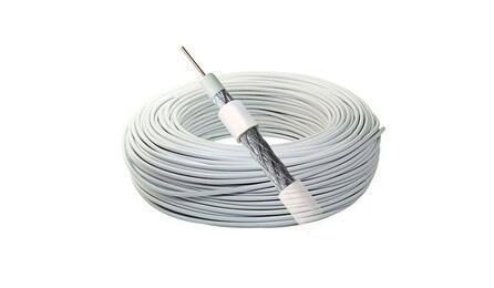 Foto do insumo SINAPI 43833 — CABO COAXIAL RG6 95% DE MALHA