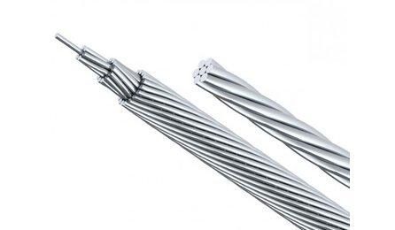Foto do insumo SINAPI 841 — CABO DE ALUMINIO NU COM ALMA DE ACO, BITOLA 4 AWG