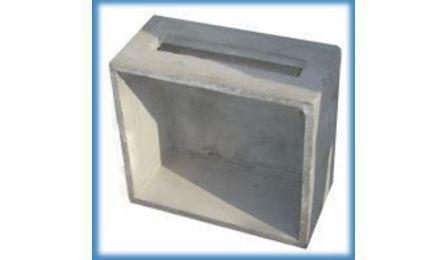 Foto do insumo SINAPI 11882 — CAIXA PARA HIDROMETRO CONCRETO PRE MOLDADO, *0,24 M X 0,45 M X 0,30* M (L X C X 