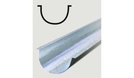 Foto do insumo SINAPI 1110 — CALHA PLATIBANDA DE CHAPA DE ACO GALVANIZADA NUM 26, CORTE 45 CM