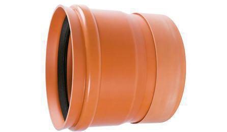 Foto do insumo SINAPI 42686 — CAP, PVC, JE, OCRE, DN 200 MM (CONEXAO PARA TUBO COLETOR DE ESGOTO)