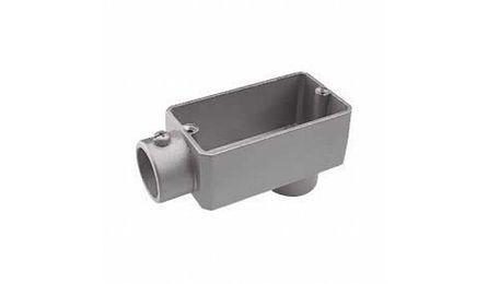 Foto do insumo SINAPI 12016 — CONDULETE EM PVC, TIPO "LB", SEM TAMPA, DE 1/2" OU 3/4"