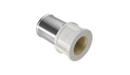 Foto do insumo SINAPI 39279 — CONECTOR/ADAPTADOR FIXO, ROSCA FEMEA, EM PLASTICO, DN 16 MM X 1/2", PARA CONEXAO