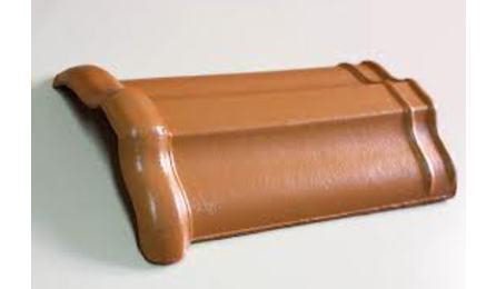 Foto do insumo SINAPI 7181 — CUMEEIRA PARA TELHA CERAMICA, COMPRIMENTO DE *41* CM, RENDIMENTO DE *3* TELHAS/M