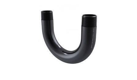 Foto do insumo SINAPI 12033 — CURVA 180 GRAUS, DE PVC RIGIDO ROSCAVEL, DE 1 1/2", PARA ELETRODUTO