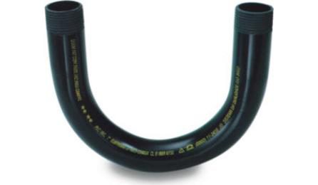 Foto do insumo SINAPI 39276 — CURVA 180 GRAUS, DE PVC RIGIDO ROSCAVEL, DE 1", PARA ELETRODUTO