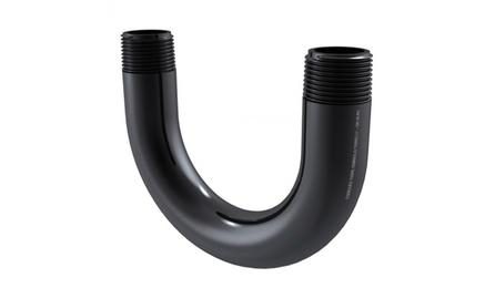 Foto do insumo SINAPI 40409 — CURVA 180 GRAUS, DE PVC RIGIDO ROSCAVEL, DE 1/2", PARA ELETRODUTO