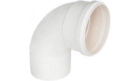 Foto do insumo SINAPI 1932 — CURVA PVC CURTA 90 GRAUS, DN 50 MM, PARA ESGOTO PREDIAL