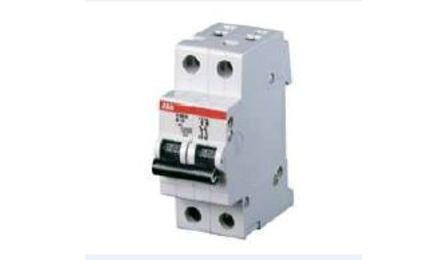 Foto do insumo SINAPI 34623 — DISJUNTOR TERMOMAGNETICO PARA TRILHO DIN (IEC), BIPOLAR, 40 - 50 A