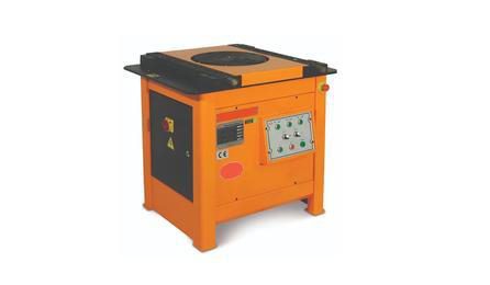 DOBRADEIRA ELETROMECANICA DE VERGALHAO, PARA ACO DE DIAMETRO ATE 1 1/2", MOTOR ELETRICO TRIFASICO, POTENCIA DE 3 HP ATE 5 HP
