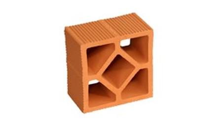 Foto do insumo SINAPI 7272 — ELEMENTO VAZADO CERAMICO QUADRADO (TIPO RETO OU REDONDO) DE *7 A 9 X 20 X 20* CM