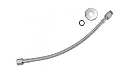 Foto do insumo SINAPI 11684 — ENGATE / RABICHO FLEXIVEL INOX 1/2" X 40 CM