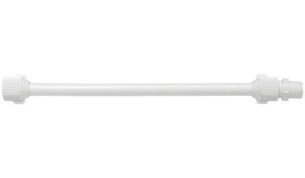 Foto do insumo SINAPI 11681 — ENGATE/RABICHO FLEXIVEL PLASTICO (PVC OU ABS) BRANCO 1/2" X 40 CM