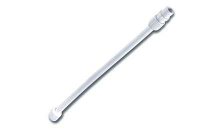 Foto do insumo SINAPI 6141 — ENGATE/RABICHO FLEXIVEL PLASTICO (PVC OU ABS) BRANCO 1/2" X 30 CM