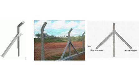 Foto do insumo SINAPI 4111 — ESCORA PRE-MOLDADA EM CONCRETO, *10 X 10* CM, H = 2,30M