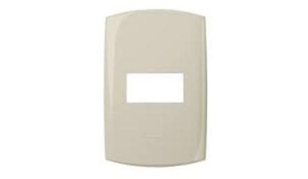 Foto do insumo SINAPI 38092 — ESPELHO / PLACA DE 1 POSTO 4" X 2", PARA INSTALACAO DE TOMADAS E INTERRUPTORES
