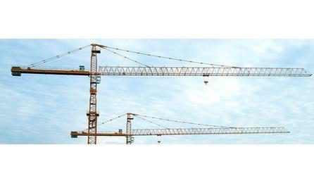GRUA ASCENCIONAL, LANCA DE 42 M, CAPACIDADE DE 1,5 T A 30 M, ALTURA ATE 39 M