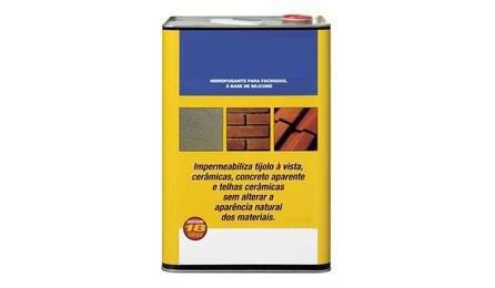 IMPERMEABILIZANTE INCOLOR, BASE SILICONE, PARA TRATAMENTO DE FACHADAS, TELHAS, PEDRAS E OUTRAS SUPERFICIES