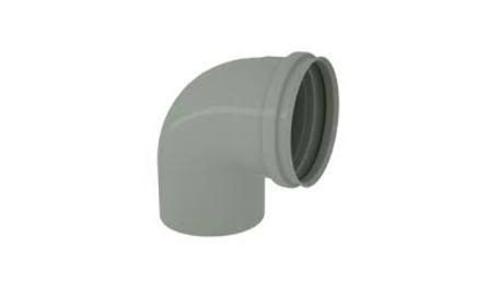 Foto do insumo SINAPI 20156 — JOELHO, PVC SERIE R, 90 GRAUS, DN 75 MM, PARA ESGOTO PREDIAL