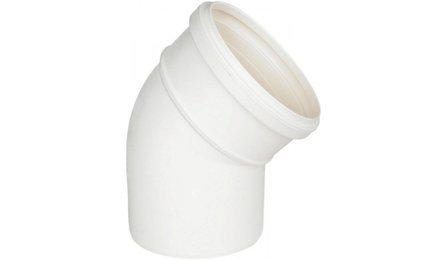 Foto do insumo SINAPI 3518 — JOELHO PVC, SOLDAVEL, PB, 45 GRAUS, DN 50 MM, PARA ESGOTO PREDIAL