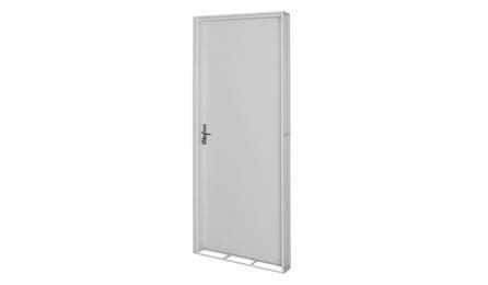 Foto do insumo SINAPI 39482 — KIT PORTA PRONTA DE MADEIRA, FOLHA LEVE (NBR 15930) DE 600 X 2100 MM OU 700 X 21
