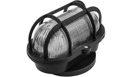 Foto do insumo SINAPI 38775 — LUMINARIA TIPO TARTARUGA PARA AREA EXTERNA EM ALUMINIO, COM GRADE, PARA 1 LAMPAD