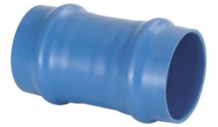 Foto do insumo SINAPI 3838 — LUVA DE CORRER COM TRAVAS DEFOFO, PVC, JE, DN 150 MM