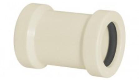 Foto do insumo SINAPI 3900 — LUVA DE CORRER PARA TUBO ROSCAVEL, PVC, 1 1/2", PARA AGUA FRIA PREDIAL