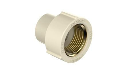 Foto do insumo SINAPI 21120 — LUVA DE TRANSICAO, CPVC, 15 MM X 1/2", PARA AGUA QUENTE PREDIAL