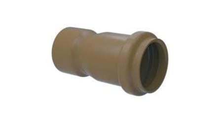 Foto do insumo SINAPI 11045 — LUVA SIMPLES PVC PBA, JE, DN 75 / DE 85 MM, PARA REDE DE AGUA