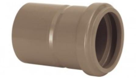 Foto do insumo SINAPI 3837 — LUVA SIMPLES PVC PBA, JE, DN 100 / DE 110 MM, PARA REDE DE AGUA
