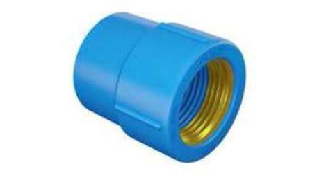 Foto do insumo SINAPI 38678 — LUVA SOLDAVEL COM BUCHA DE LATAO, PVC, 32 MM X 1"