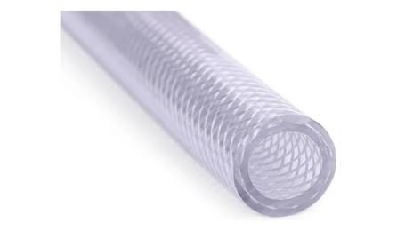 Foto do insumo SINAPI 37460 — MANGUEIRA CRISTAL TRANCADA, PVC COM REFORCO, PRESSAO DE TRABALHO (PT) 250 LBS/PO