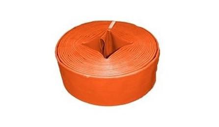 Foto do insumo SINAPI 20185 — MANGUEIRA DE PVC FLEXIVEL, TIPO FLAT/ACHATADA, D = 1 1/2" (40 MM), PARA CONDUCAO