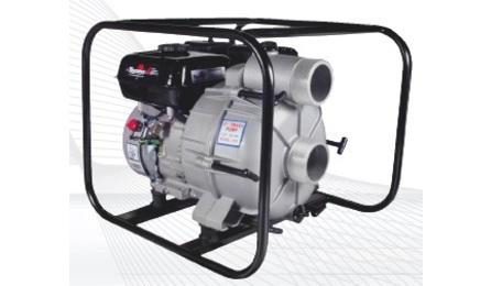 MOTOBOMBA TRASH (PARA AGUA SUJA) AUTO ESCORVANTE, MOTOR GASOLINA DE 6,41 HP, DIAMETROS DE SUCCAO X RECALQUE: 3" X 3", HM/Q: 10/60 A 23/0