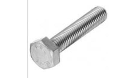 Foto do insumo SINAPI 40549 — PARAFUSO, COMUM, ASTM A307, SEXTAVADO, DIAMETRO 1/2" (12,7 MM), COMPRIMENTO 1" (