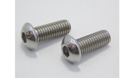 Foto do insumo SINAPI 44229 — PARAFUSO EM ACO INOX (TIPO ALLEN) M6 X 40 MM, COM CABECA BOLEADA / ABAULADA, SEX