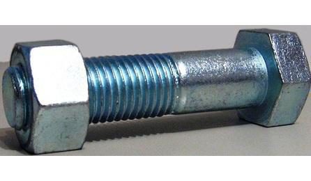 Foto do insumo SINAPI 428 — PARAFUSO M16 EM ACO GALVANIZADO, COMPRIMENTO = 500 MM, DIAMETRO = 16 MM, ROSCA M