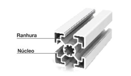 Foto do insumo SINAPI 34360 — PERFIL DE ALUMINIO ANODIZADO